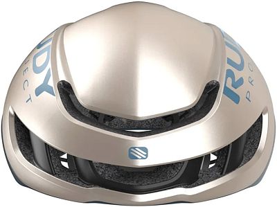 Превью  Шлем велосипедный RUDY PROJECT Nytron Champagne/Blue Avio Metal Matte